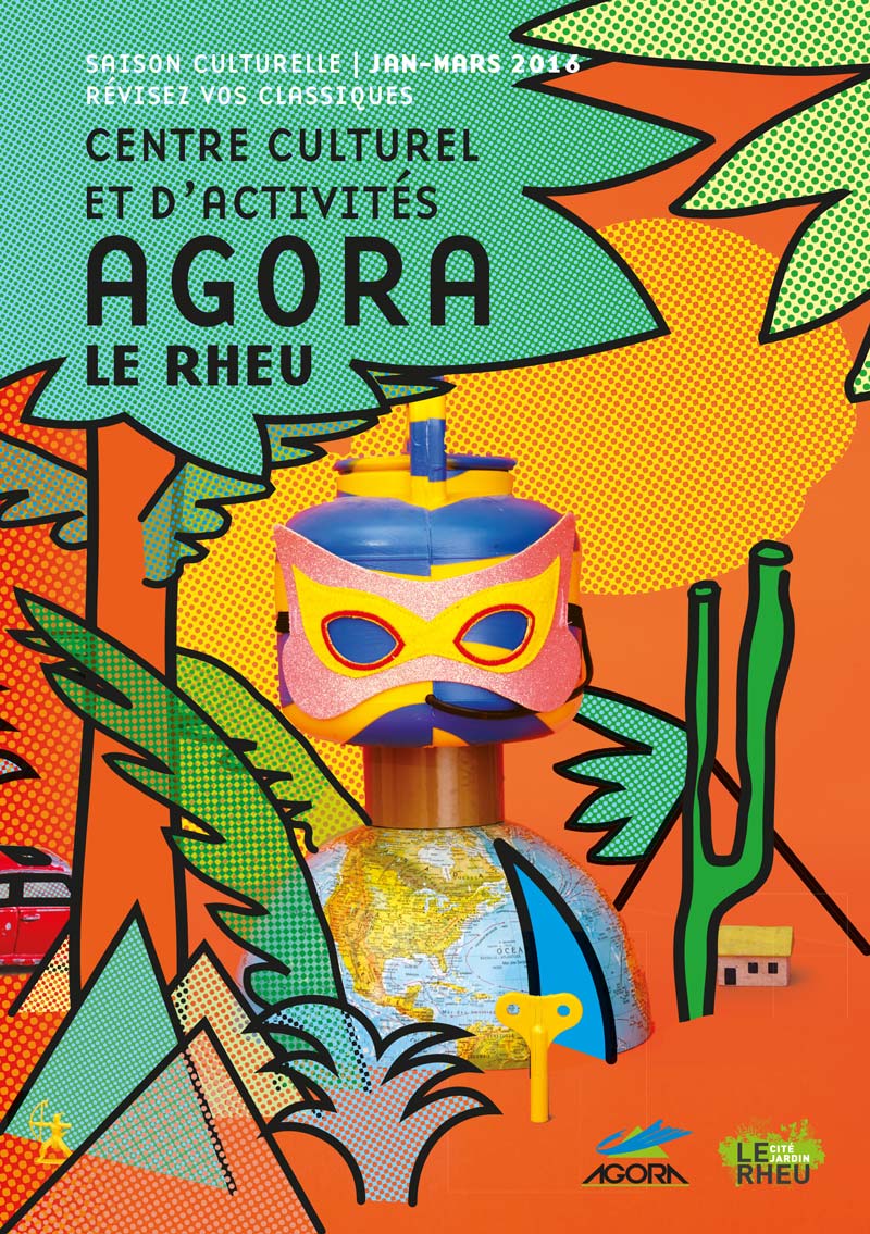 Agora, saison 2015-2016 - visuel 2e trimestre (janvier) - affiche