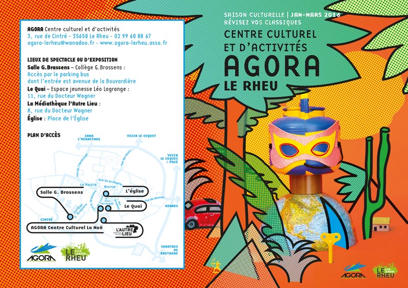 Agora, saison 2015-2016 - visuel 2e trimestre (janvier) - couverture du programme