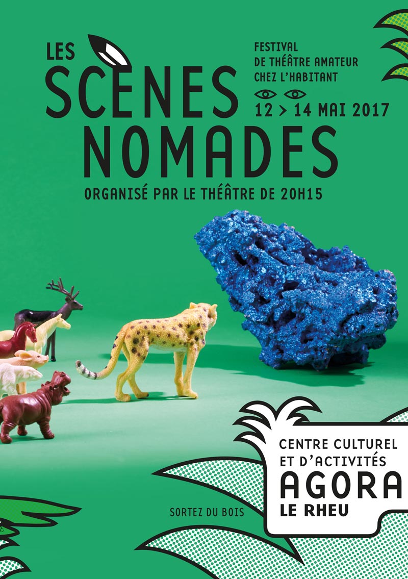 Les Scènes Nomades - affiche