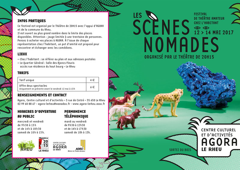 Les Scènes Nomades - couverture du programme