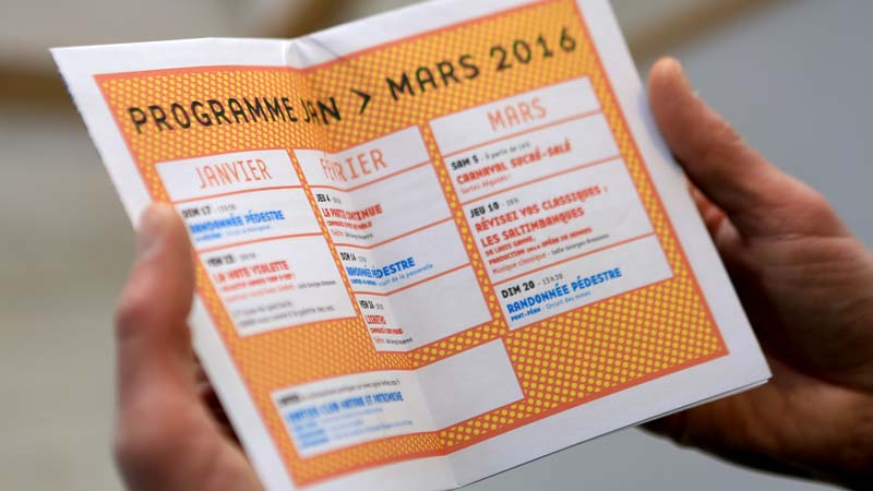 Agora, saison 2015-2016 - visuel 2e trimestre (janvier) - programme