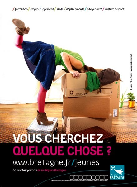 Affiche «Vous cherchez quelquechose ?»